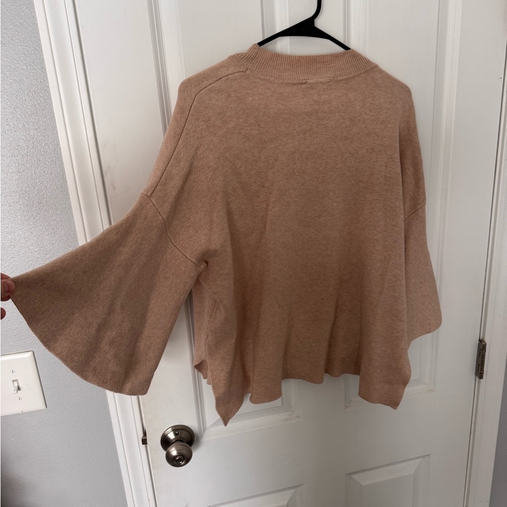 Modern Citizen Sweater - Bell Sleeve in Khaki